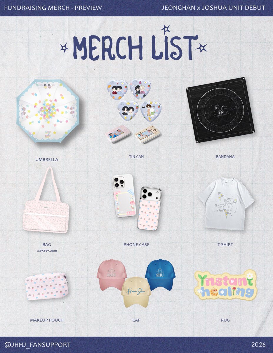 JHHJ_FANSUPPORT's tweet photo. JHHJ UNIT FUNDRAISING MERCH PRE-ORDERS ARE NOW OPEN!

All proceeds will go to the JHHJ Unit fundraising project! ✨

🛒 How to order:
Visit https://t.co/vPRSH56Qw1 → Click Buy Fundraising Merch → Add to cart → Wait for the email confirmation with payment details.

DOO: Sept 16

Every purchase helps support JHHJ! 💕

#JEONGHAN #정한 #JOSHUA #조슈아  #하니슈 #JiHan #jhhj