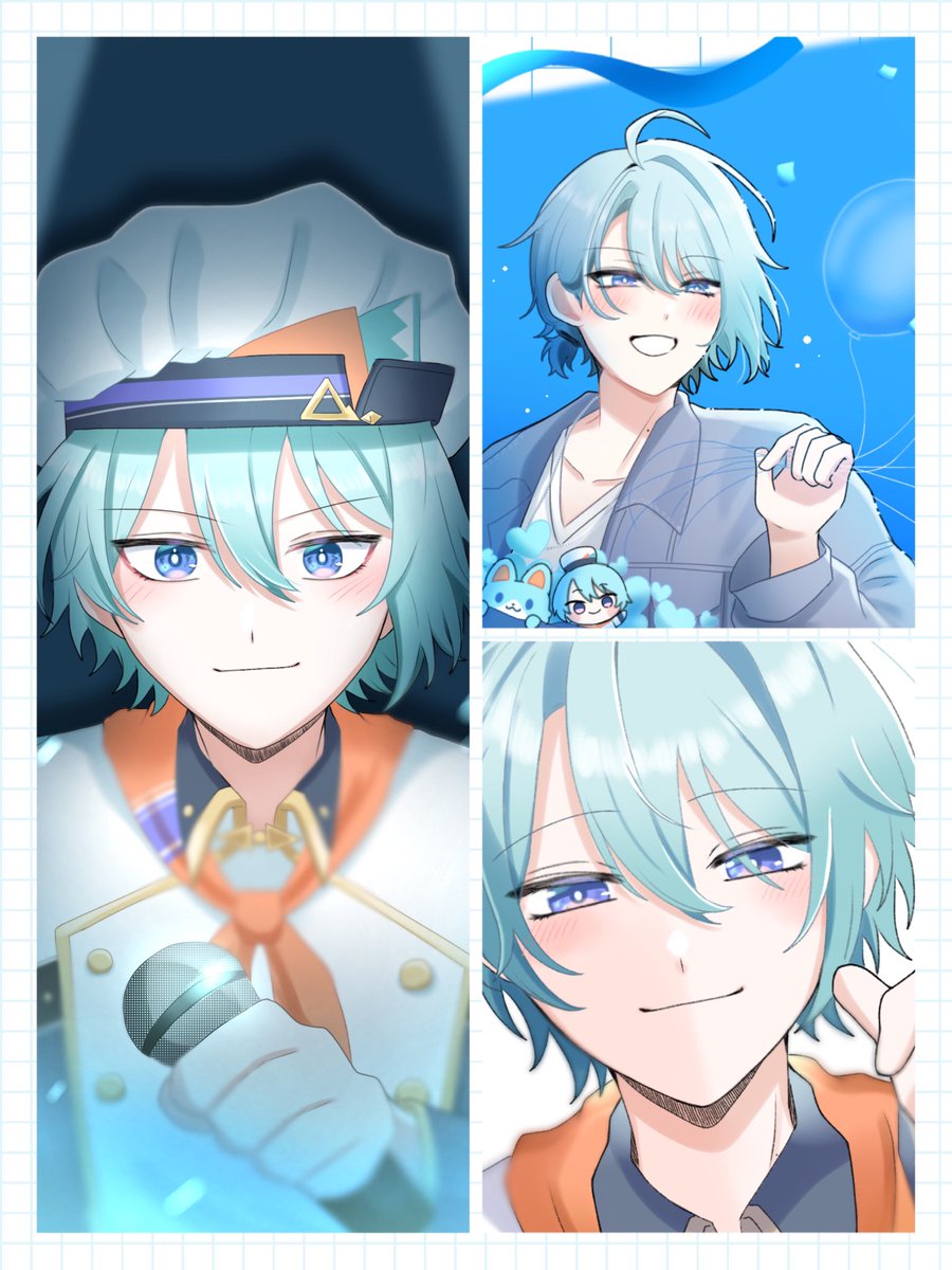runa__coffee's tweet photo. #お盆休みはフォロワーさんが増えるらしい
#にじさんじ絵描きさんと繋がりたい 
🐟🍴中心にすぺを沢山描いてるオタクです！色の塗り方、構図、描き方まだまだずっと練習中👩‍🎨 https://t.co/XwUkDM69Ot