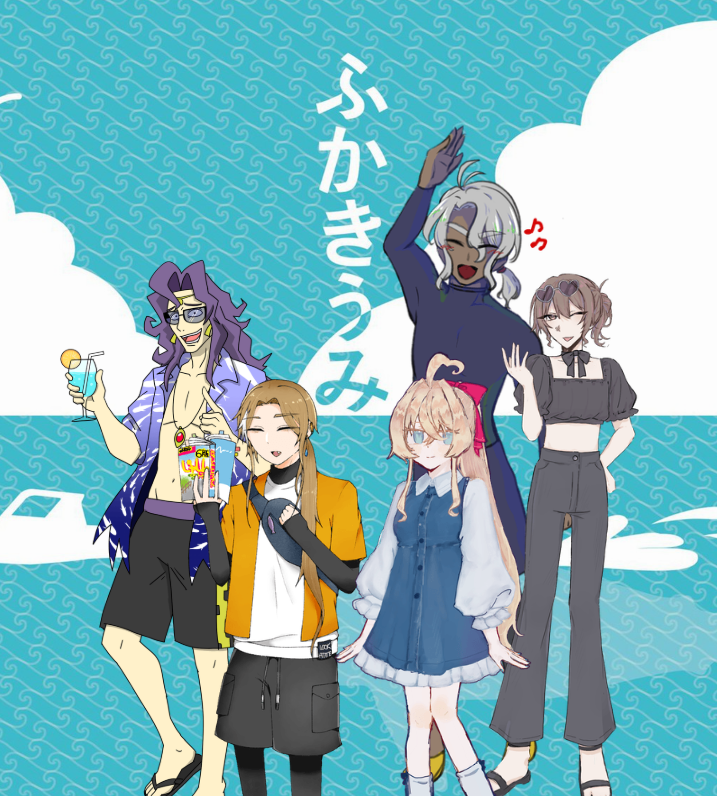nejihara's tweet photo. 新クトゥルフ神話ＴＲＰＧ『ふかきうみ』行ってきました！！（敬称無し）

ＫＰ / クマっぽいな

ＰＬ / ＰＣ  
須田 音霧 / ごぶりん
恋川 小太郎 / いぬまんま 
嘘錠 廻 / あい
禍祷 教司 / ネジハラ

全生還！楽しかったぜ！！また遊ぼう！！ https://t.co/alK40RqrwK