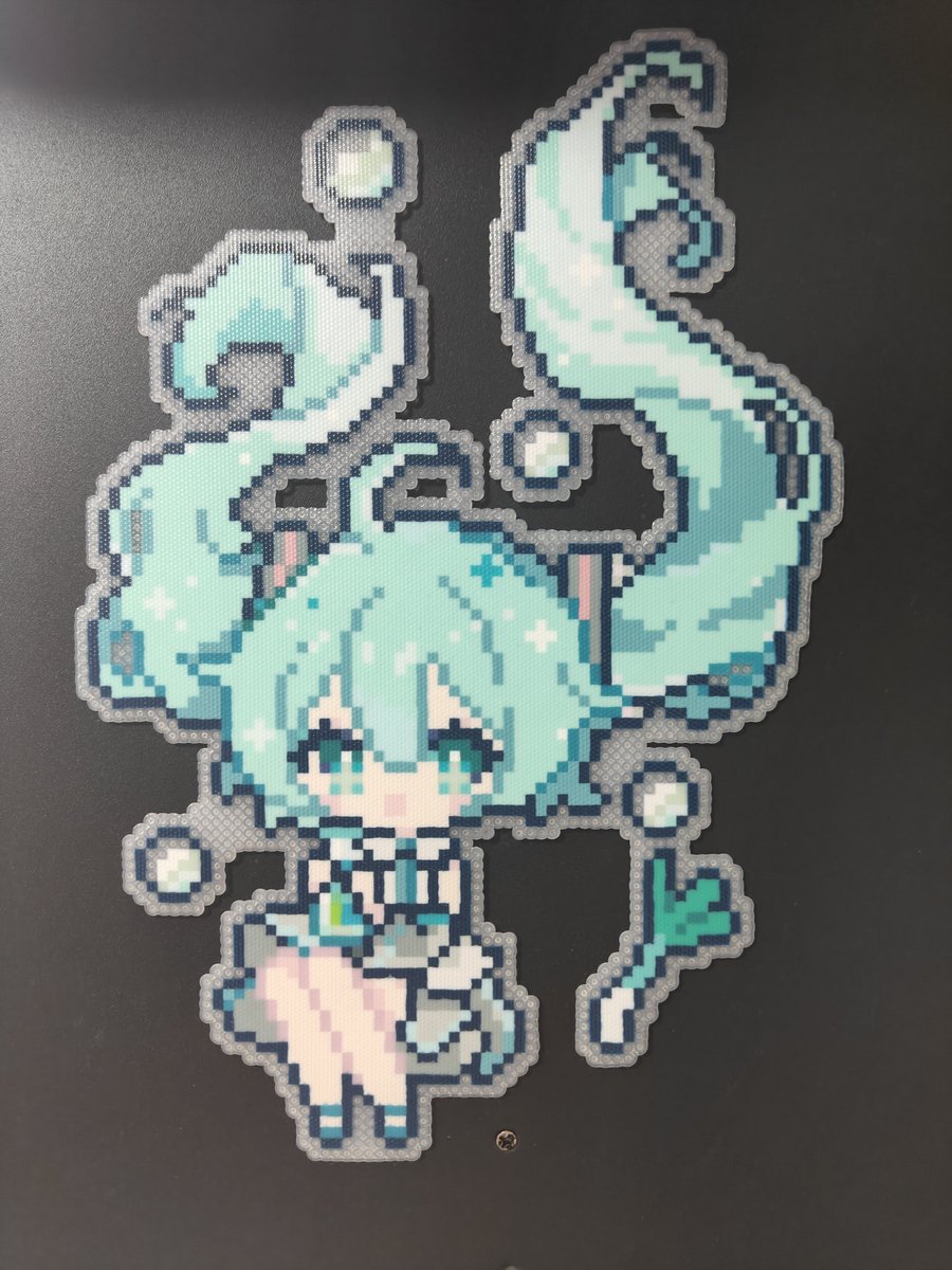 xiaomo12321's tweet photo. 忘了是哪个老师的豆图了，调了下🫧的位置😲😲
#初音 #初音ミク #初音未来 #ミク https://t.co/ZfA27xnkBG