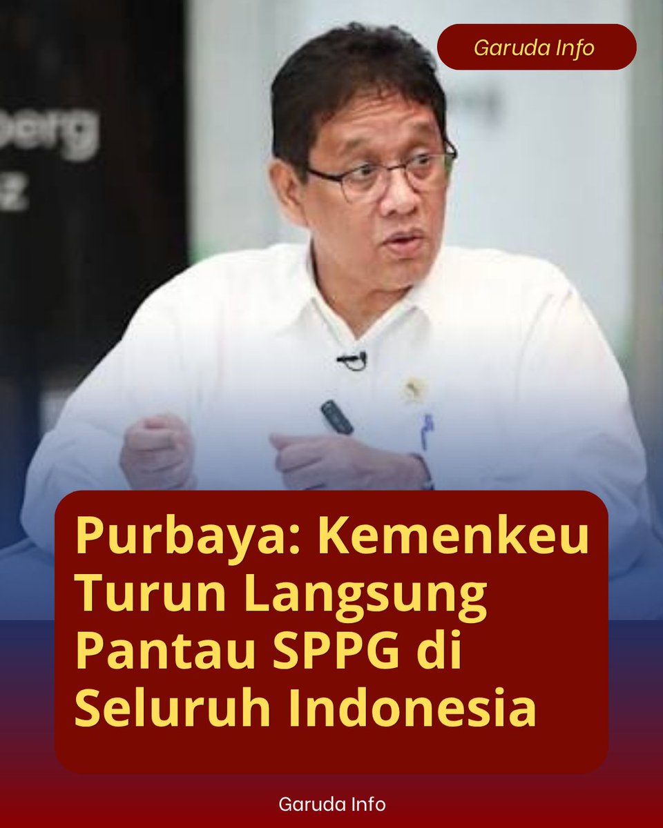 gesit_men's tweet photo. Jaringan perbendaharaan di tingkat II dimanfaatkan untuk survei aspek pelaksanaan MBG. Langkah tegas jaga kepercayaan publik terhadap program prioritas.

#jagaindonesia #kamibersamapresiden #AnggaranTransparan #AwasiMBG #KerjaNyataPemerintah https://t.co/blYQ9B5F6L