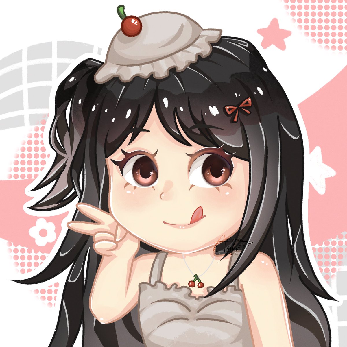 miwdoodles's tweet photo. Cherry on top 🍒

#artmoots #artistsupport https://t.co/jl2Qj6mvIA