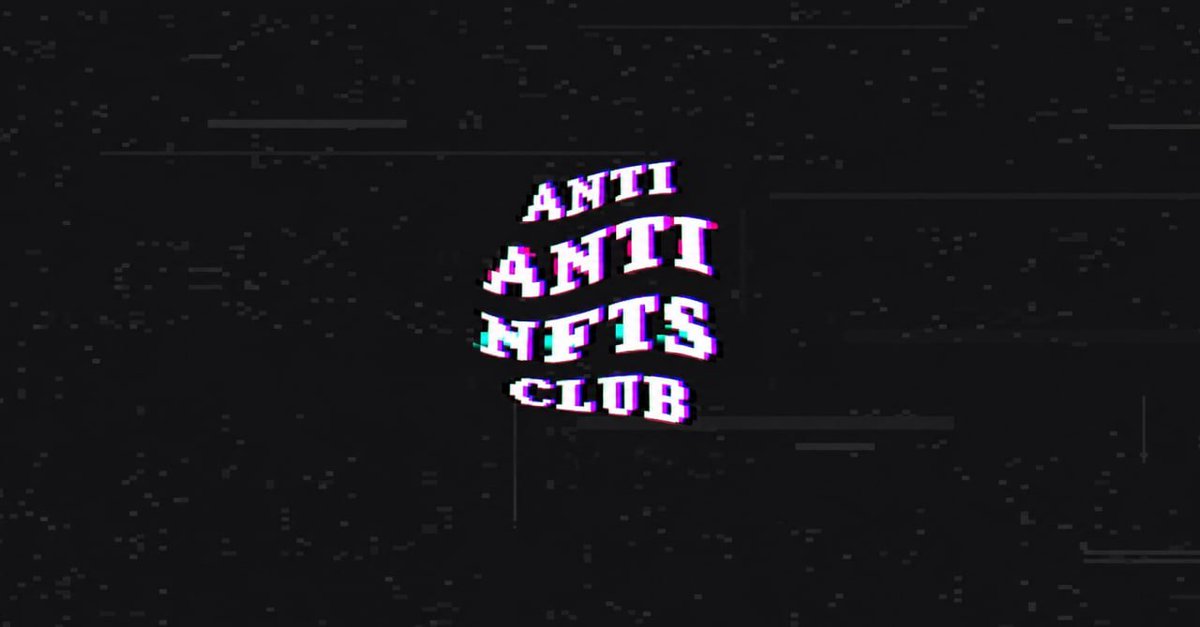 AANC_Official's tweet photo. Before the meta changed   
Before everyone became a KOL   
Before points replaced culture 

AntiAntiNFTs Club was here.  

We are so back 🏴‍☠️ 

🏛️ https://t.co/Nog4YBUUD0 https://t.co/uHw4Lpoafn