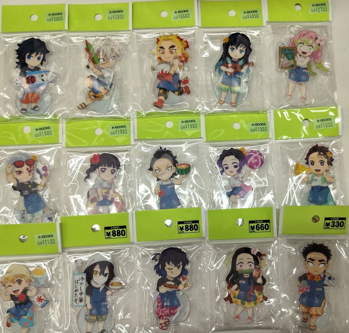 鬼滅の刃 海の家 2024 アクリルスタンド 冨岡義勇 入荷情報】 鬼滅の刃 海の家2024 アクリルスタンド 冨岡義勇 不死川実