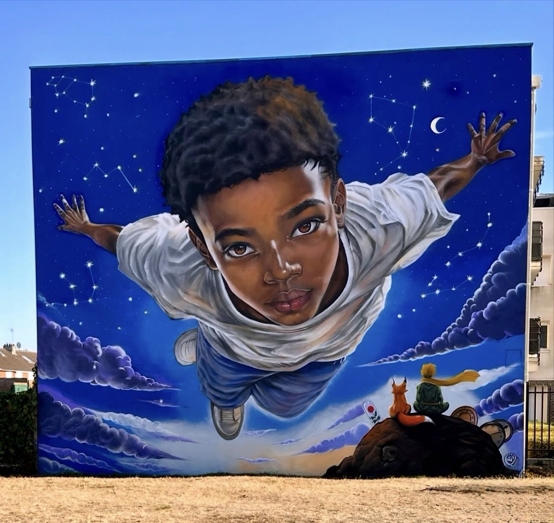 lovestreetart22's tweet photo. Another quality mural from the Calais street art festival - by Naja and K2B graff.
#StreetArt #K2B #Naja #France https://t.co/5ZAvH8TXn5
