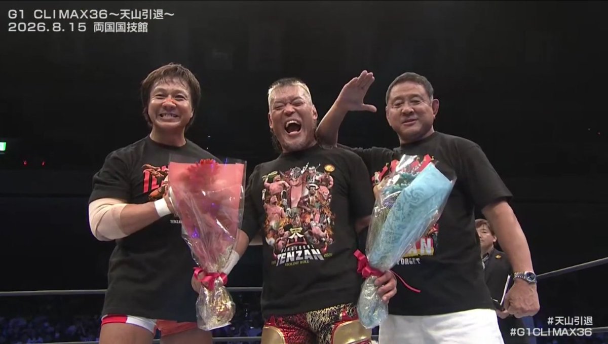 DaneriusX's tweet photo. No pude evitar ponerme emocional.
Cuando empecé a ver Puroresu; se volvió de mis favoritos junto a Hashimoto, Goto y Kojima.
Te costaba ponerte de pie y aún así entregaste.
Le deseo el mejor de los éxitos en su futuro.
Gracias Hiroyoshi Tenzan.
#njpw #天山引退 #G1CLIMAX36 https://t.co/CMR4AvEhsf