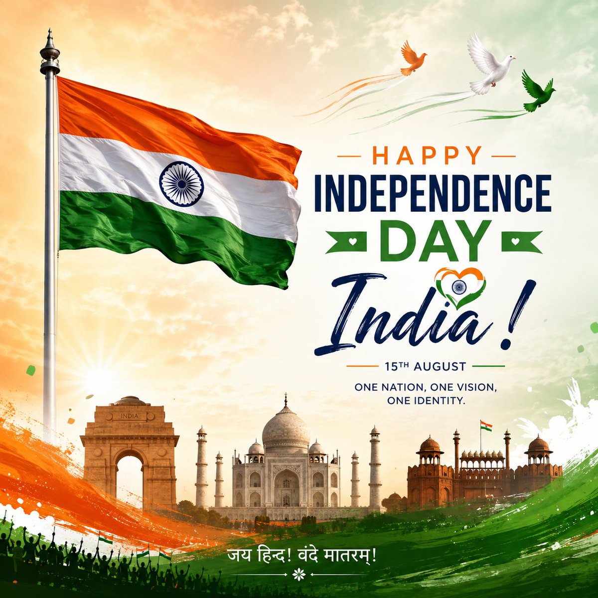 nursenovaAI's tweet photo. 🇮🇳 Proud to be Indian, proud to be free!
Celebrating the spirit of freedom, unity, and patriotism. ❤️🤍💚 https://t.co/Qt6GJsY3SS