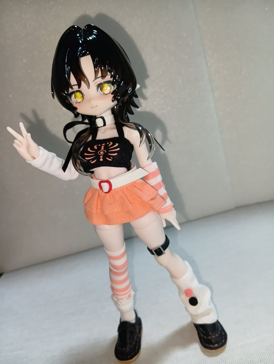 Hinoki_mochi's tweet photo. ドール服を買いました
まずはひのきちゃん!
ギャルい!夏っぽい🌴最高🥰
#うちのこかわいい
#MINTY3 https://t.co/fAcnE84qxz