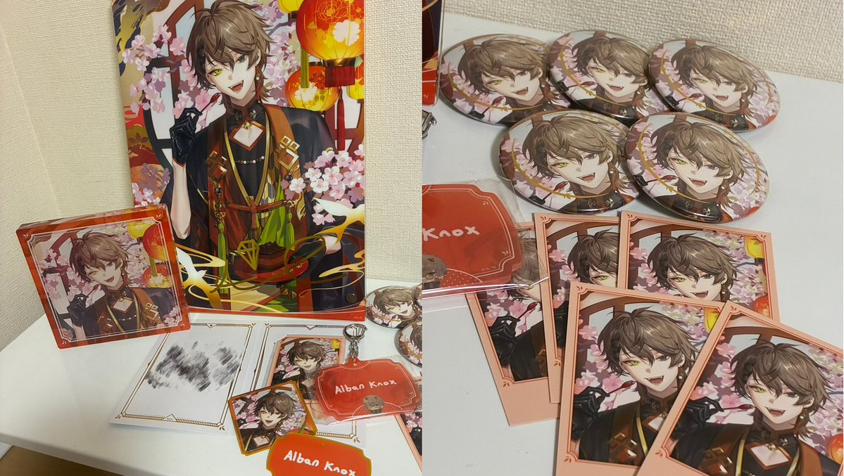 tkrdch1's tweet photo. #AlbanKnox 誕生日グッズ届いた(≡^.^≡)♪ https://t.co/0v20LRE8Gq