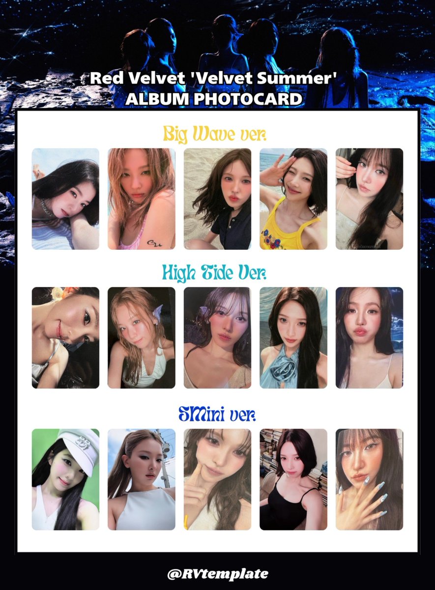 Red Velvet template (@RVtemplate) / Posts / X