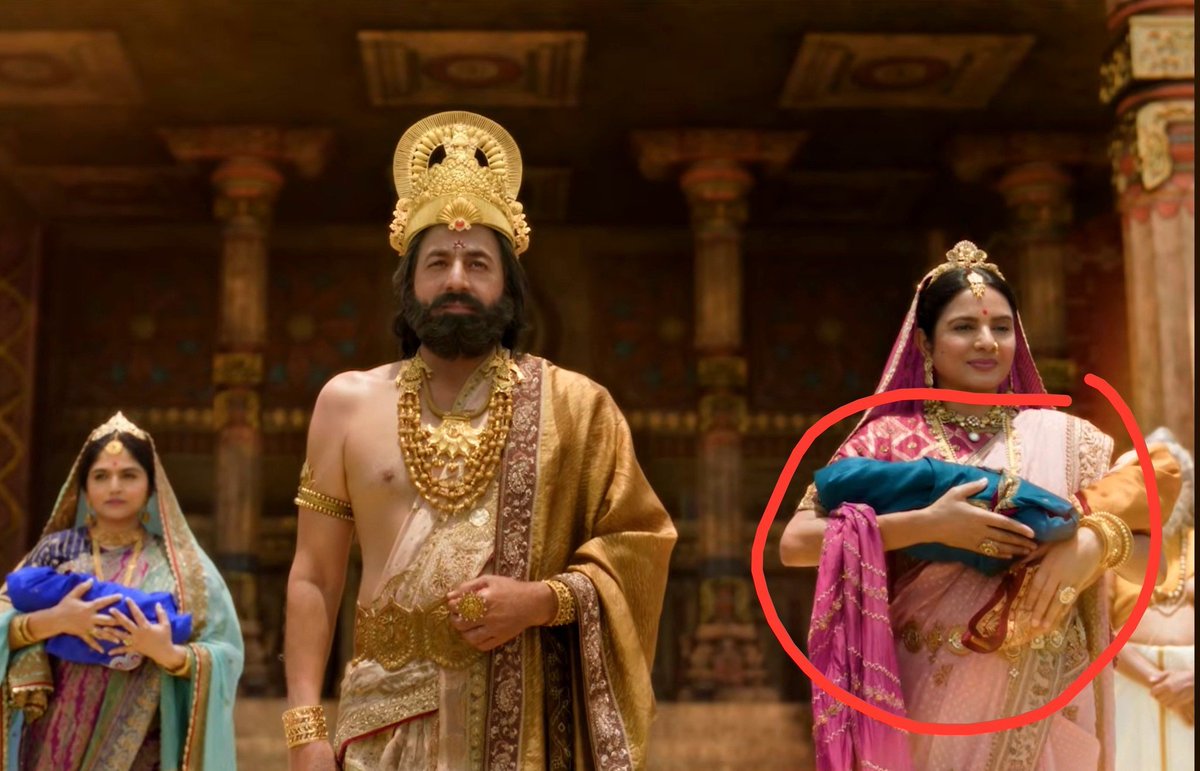 Arya3860190's tweet photo. 4000Cr budget movie can't even have a real baby they're just holding cloth.
Biggest Scam of Indian Cinema
This 4000Cr Cartoon
#Ramayana #RanbirKapoor #Yash #Cgi #RamayanaVfx https://t.co/J5efjN9SrR