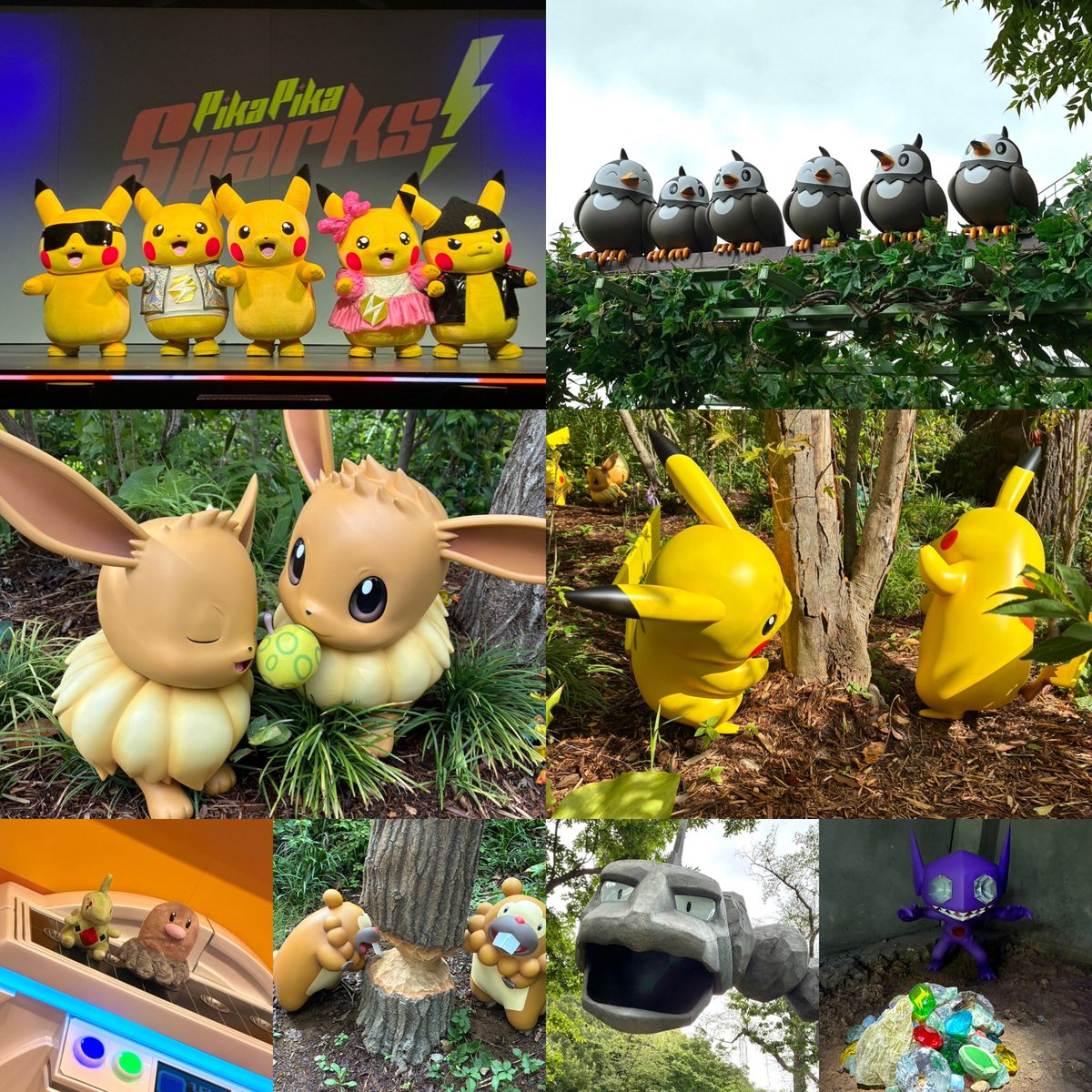 bfwqy405's tweet photo. ポケパークに行ってきた✈️✨
ポケモンたちが生きていた…そこに暮らしていた…😌クオリティが高すぎて大満足。閉園まであっという間でした⏰
エリートチケット粘った甲斐があった！！最高の夏の思い出をありがとう😊
#ポケパーク #ポケパークカントー https://t.co/isAfnjaiyl