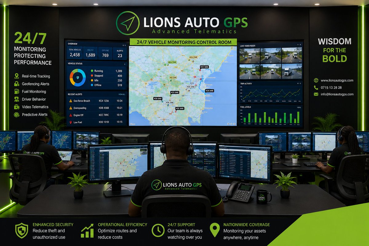 LionsAutoGPS's tweet photo. We've a 24hr control room to monitor your fleet 24/7 https://t.co/IRhzqskhoP