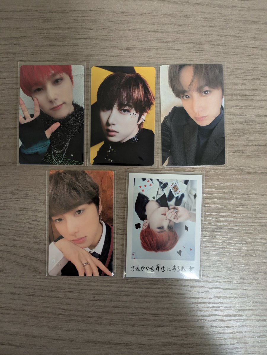 ___mjkf's tweet photo. INI交換

【譲】画像（リプに続きます！）

【求】藤牧関連
（KCON,カプセルトイ,035,108,DVD &amp;Blu-ray封入トレカなど）

郵送or 9月17日ドーム手渡し
お気軽にリプお待ちしております👐🏻💕 https://t.co/KezRJe0Xrq