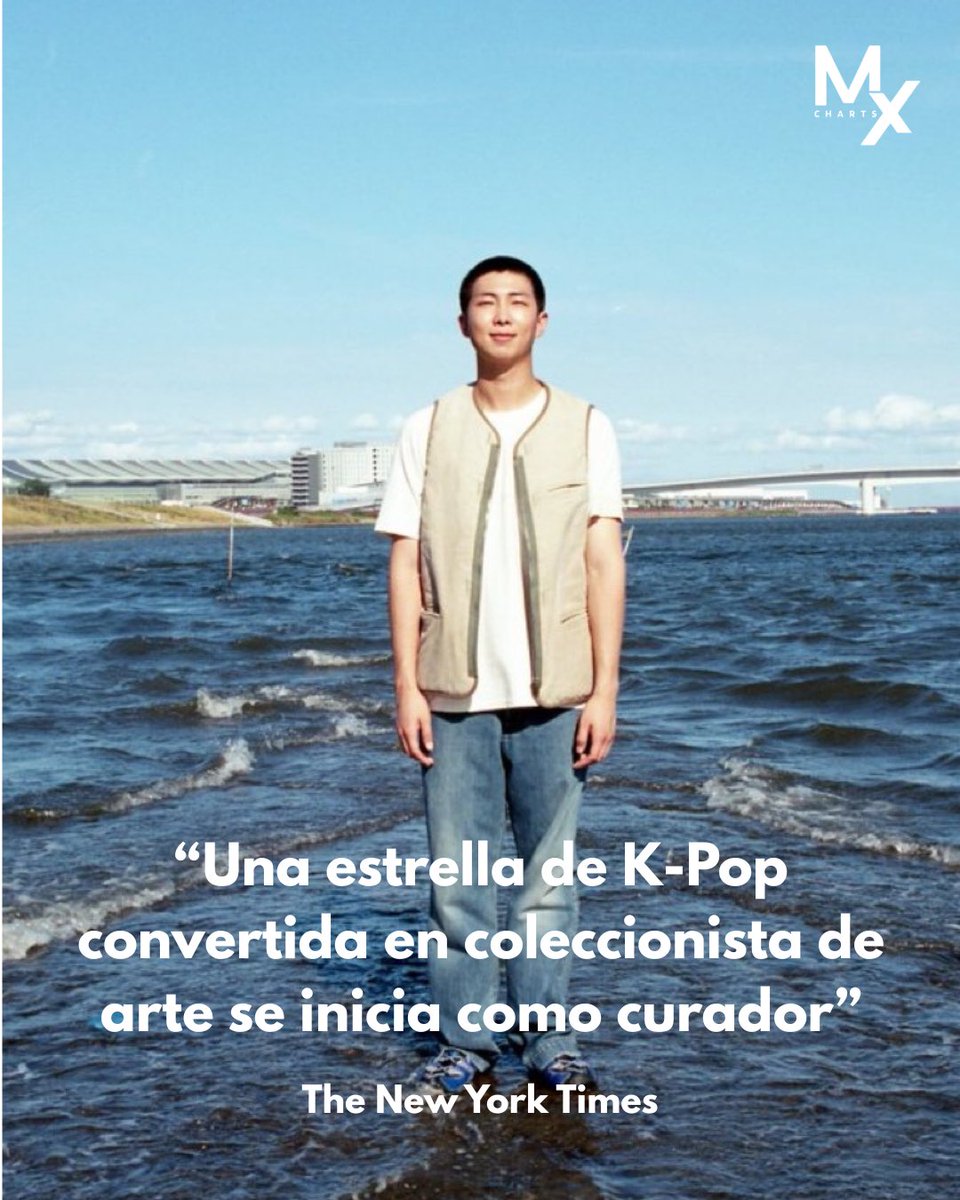 mxcharts's tweet photo. The New York Times: Una estrella de K-Pop convertida en coleccionista de arte se inicia como curador. 

RM, de BTS, trae 145 obras de artistas coreanos al SFMOMA este otoño. “Conozco a Picasso, conozco a Van Gogh. No conozco a nadie de mi país”, se dijo a sí mismo cuando empezó a comprar. “Tienes que encontrar tus raíces”.

🔗 https://t.co/jBkEam78KJ

#RM #RMxSFMOMA #김남준