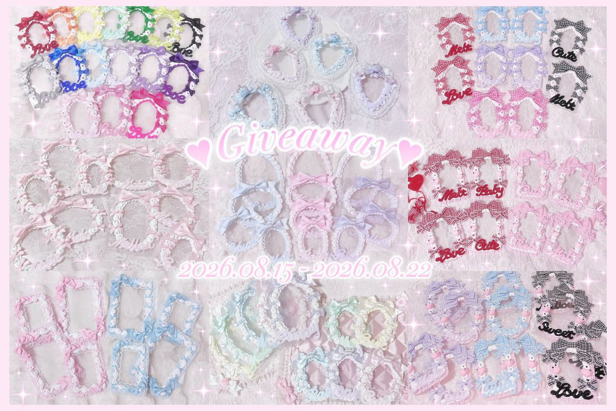 _pukamellow_'s tweet photo. 感謝の気持ちを込め、この度プレゼント企画を開催致します🎀

♡フォロー
♡このポストをRT
（引用RTのみや鍵アカウントは無効）

上記2点をして頂いた方の中から抽選で2名様に画像内のお好きなデザイン･サイズのデコケースを1点プレゼント🍓

応募期間：2026.08.22まで

お気軽にご参加ください⟡.· https://t.co/13qFLJSv5z