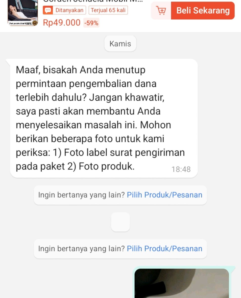 arrafidanii's tweet photo. @innovacommunity btw skrg shopee kayanya diam diam open seller cross-border lg kaya dulu deh om. akhir2 ini sering dapet chat cs yg gaya bahasanya translate an bgt😂. https://t.co/JWVsYDBiZB