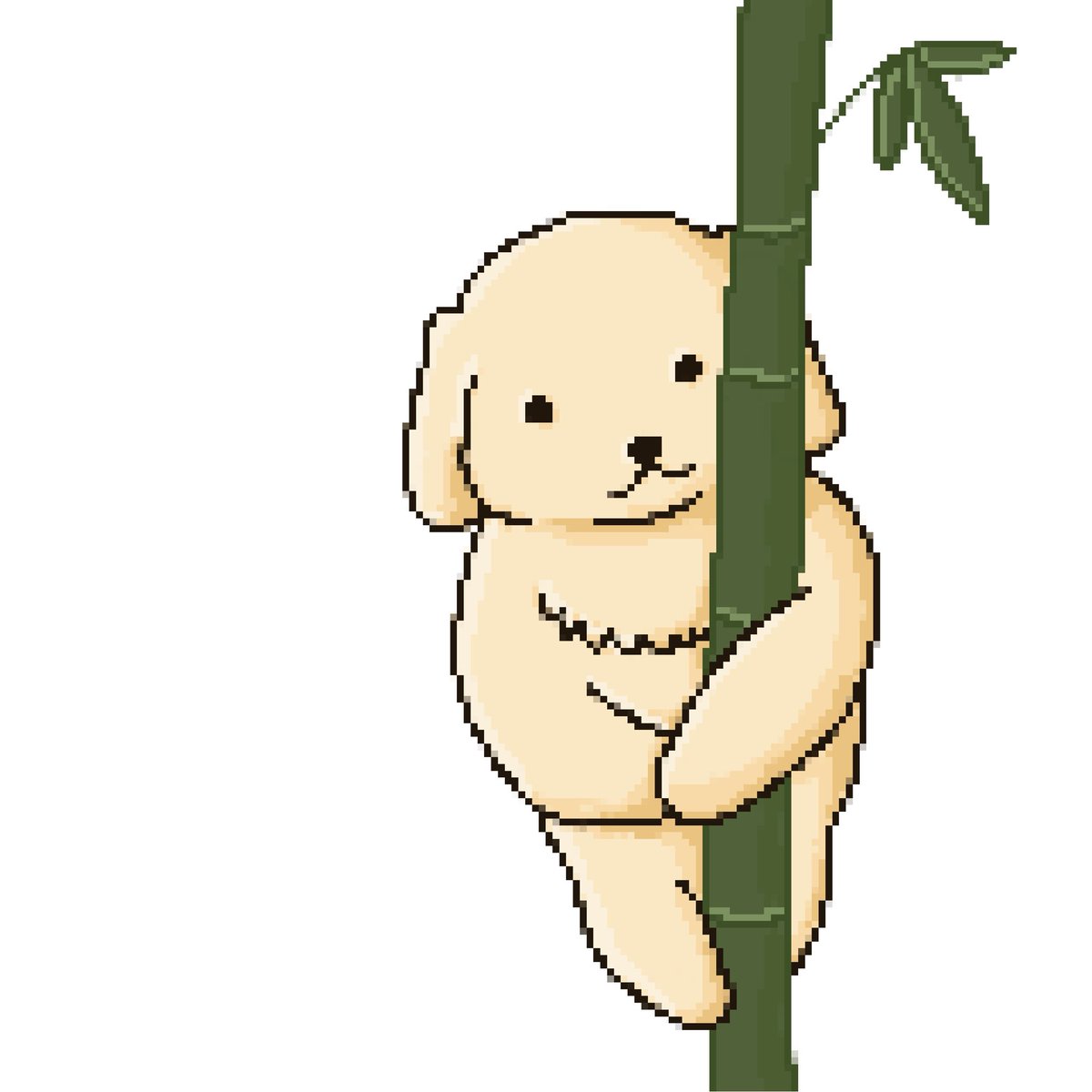 moonieromon's tweet photo. Pixel pup 🐶🎋 https://t.co/NERdcCfrhJ