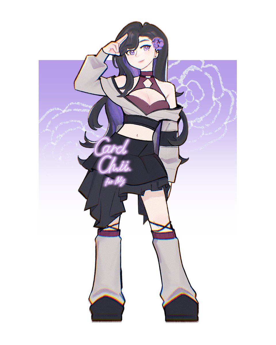 Cardchii's tweet photo. Full body art for raffle winner, Aly!
Thank you for letting me draw this beautiful character!
#digitalart #artistsontwitter https://t.co/ZbDnBlR07I