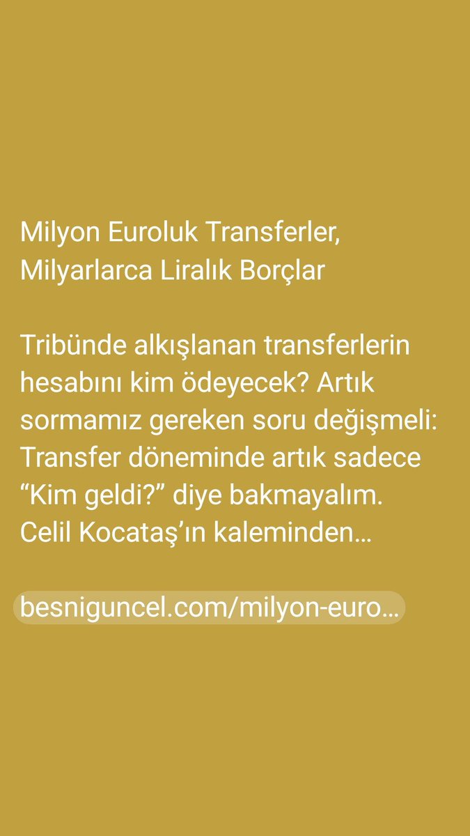 kocatascelil's tweet photo. https://t.co/sC8DUbap8d