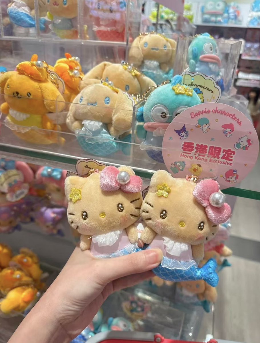 gelatoneii's tweet photo. Sanrio นางเงือก มีขายแค่ที่ฮ่องกงเท่านั้นน https://t.co/J2i3qbMdRB