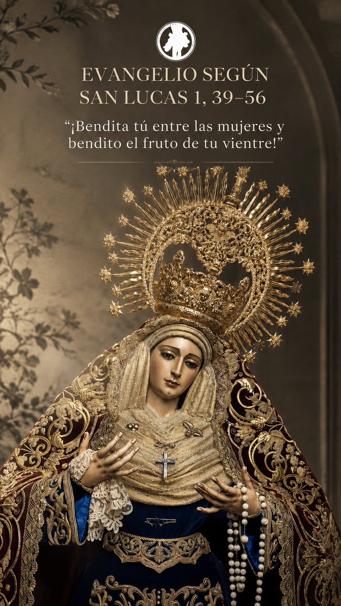gandingacofrade's tweet photo. 📖 Evangelio según San Lucas 1, 39-56

🙌🏻 “¡𝘉𝘦𝘯𝘥𝘪𝘵𝘢 𝘵𝘶́ 𝘦𝘯𝘵𝘳𝘦 𝘭𝘢𝘴 𝘮𝘶𝘫𝘦𝘳𝘦𝘴 𝘺 𝘣𝘦𝘯𝘥𝘪𝘵𝘰 𝘦𝘭 𝘧𝘳𝘶𝘵𝘰 𝘥𝘦 𝘵𝘶 𝘷𝘪𝘦𝘯𝘵𝘳𝘦!”

https://t.co/2EMPcw6mZR

#EvangelioDelDía https://t.co/KJQE89qKLN