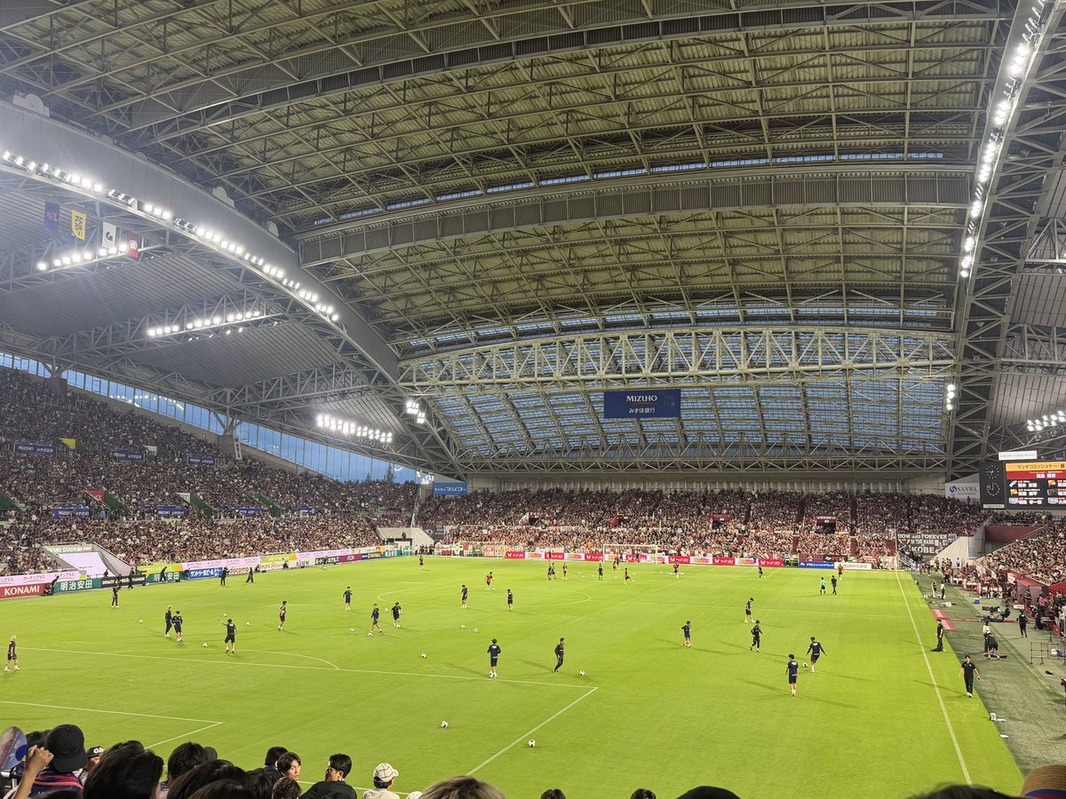 今日はここから！ 勝つぞトーキョー🔵🔴