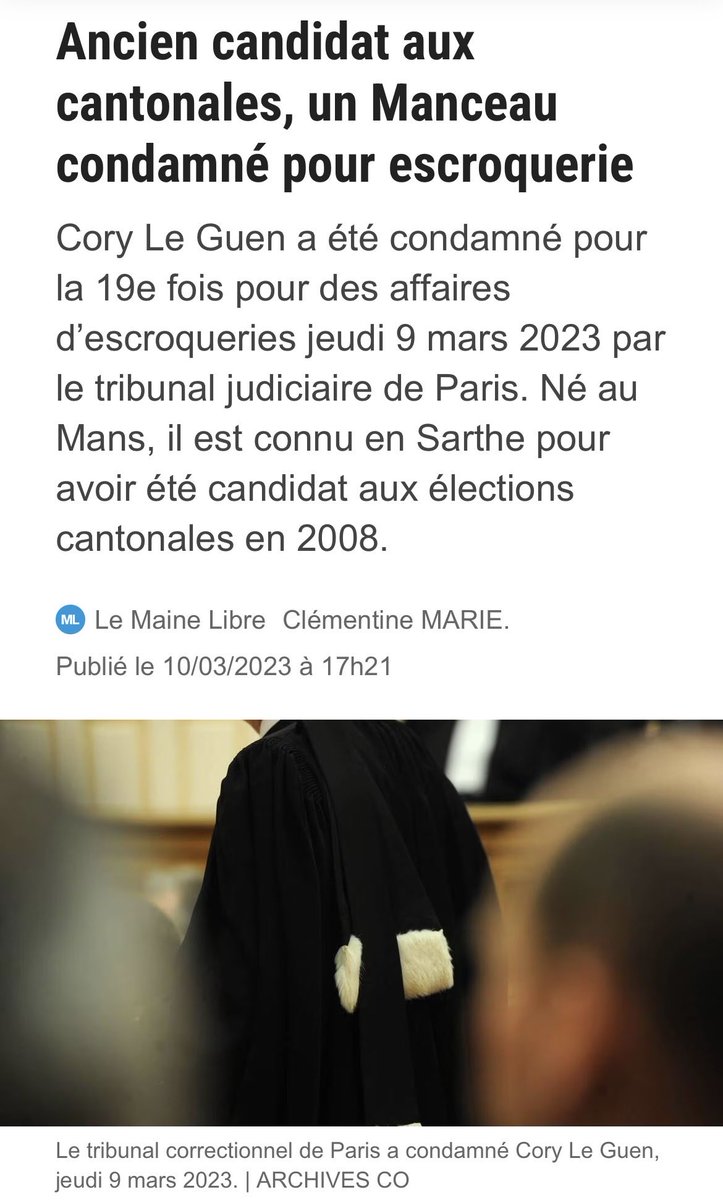 Paulmu0v's tweet photo. @micahtchou @coryleguen @Brevesdepresse Voilà une partie des sources, mon chou. Facile, tu n’as juste qu’à taper « Cory Le Guen » sur Google. Et là, tu verras que le « gros mytho » est @coryleguen 🤡 https://t.co/2K30yh1gXM