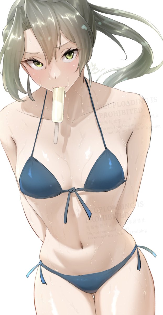 oekaki_syusyan's tweet photo. わかってるゼェ翔鶴提��さんたちヨォ

俺が水着翔鶴姉ェを描いてやラァ https://t.co/uEKNSrHTWM