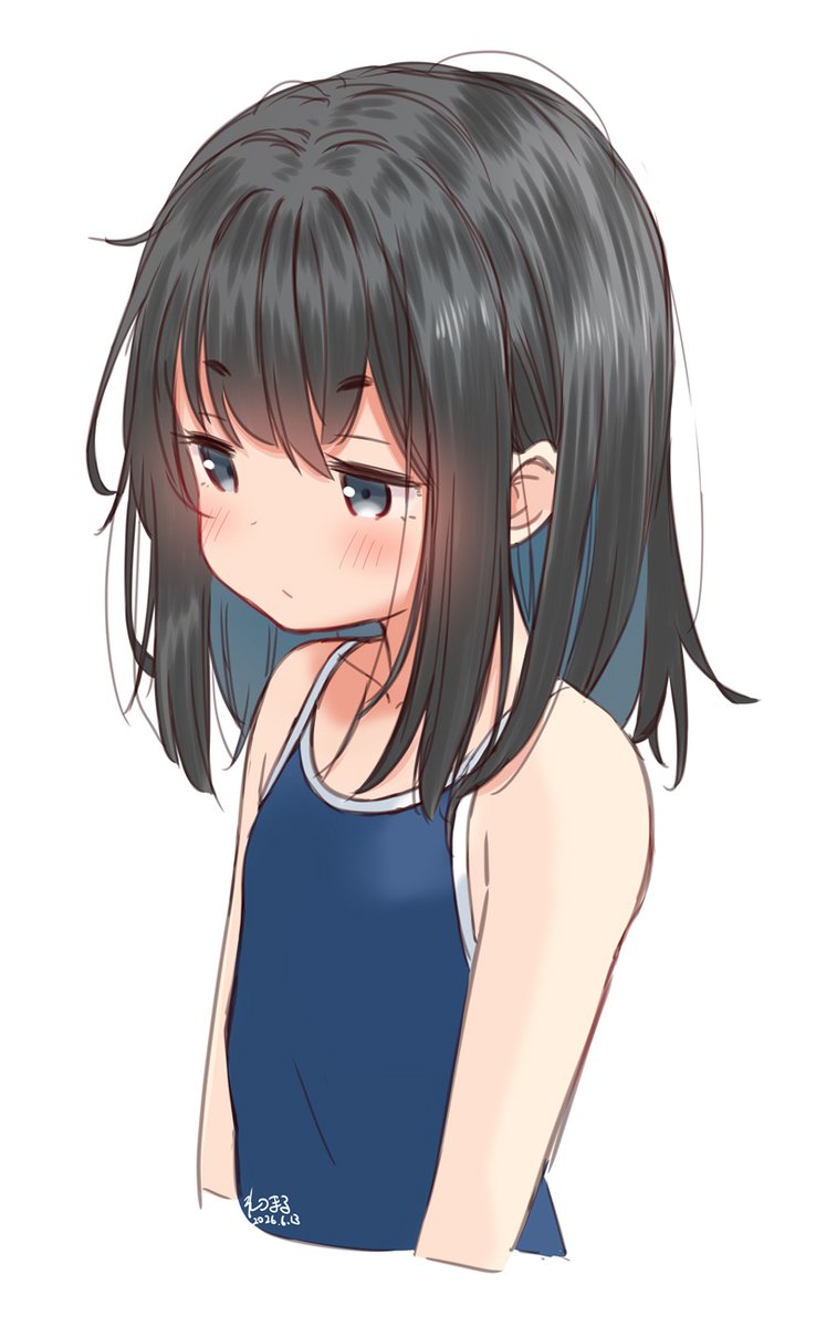 retumaru's tweet photo. こういう絵しか描いてないから選びようがない
 #一次創作祭り夏の陣2026 https://t.co/AGjVGSeuyi