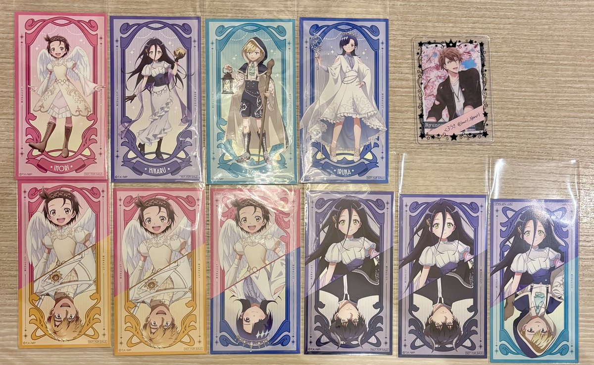 lowol_3l0w0l's tweet photo. 【交換】 メダリスト 特典 クリアカード 台詞アクリルキーホルダー アクキー

譲
いのり 光 理凰 いるか

求
夜鷹 司

だたいま新宿におります
後日池袋他都内手渡し>>>郵送

よろしくお願い致します https://t.co/vknKo8dJM9