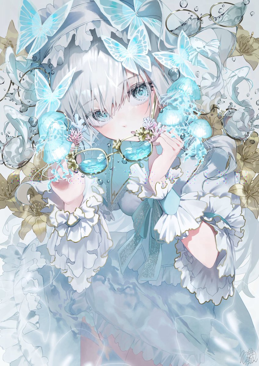 negimapurinn's tweet photo. 水槽メガネの少女 https://t.co/LAAzAbQFUe