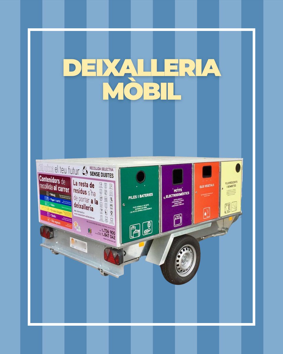 ReciclemBe's tweet photo. ♻️ Deixalleria, mini deixalleria, punt verd... també et fas un embolic? 😵‍💫

Punt Verd: la zona de contenidors de reciclatge que tots coneixem. 🔵🟢🟡⚫ I en alguns pobles també hi trobes el marró 🟤 per a l’orgànica.

📱Descarrega't l’app!

#reciclembe #Andorra #deixalleries https://t.co/8gHckbHpbZ