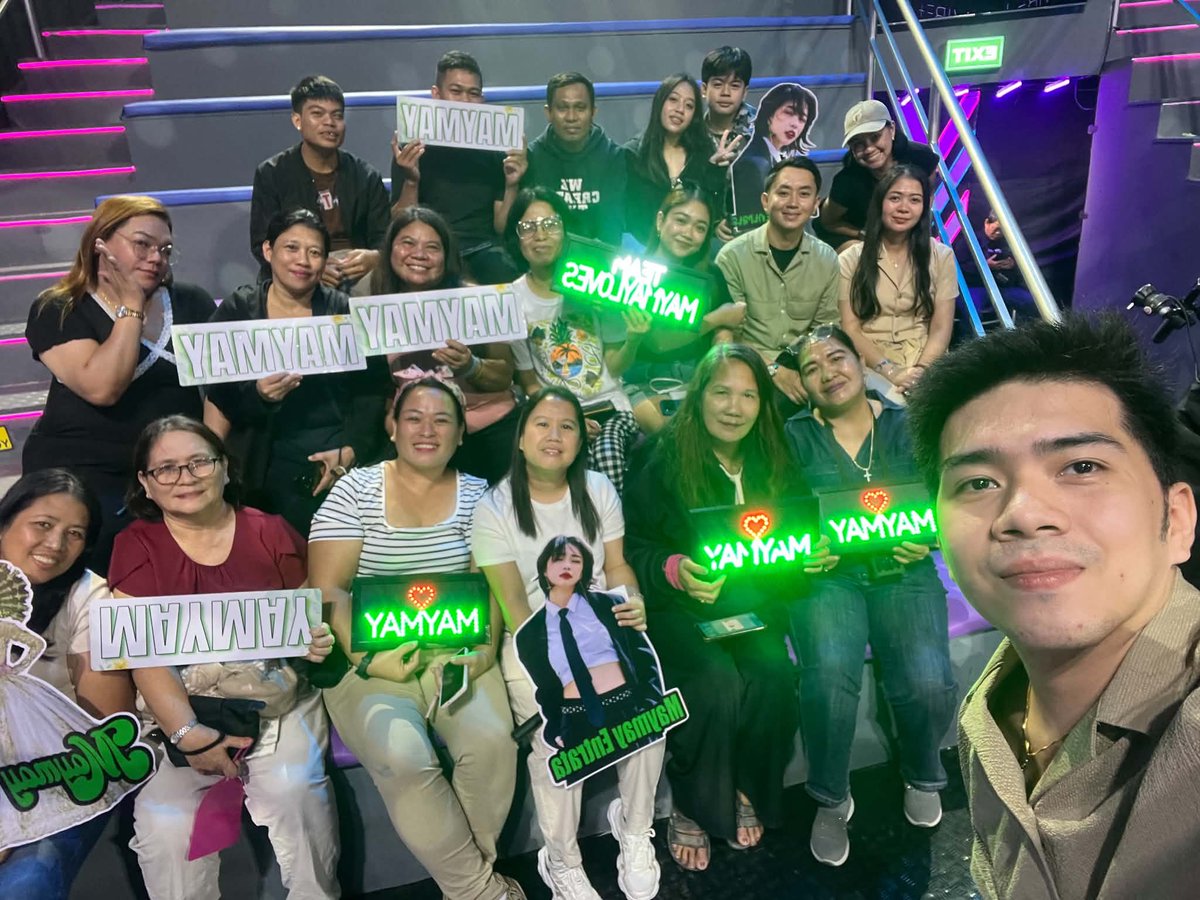 MMintOfficial's tweet photo. TEAM LIVE OF MayLabz ❣️ @maymayentrata07  ON VIBE+ TV5.... 

#MaymayEntrata 
#WhatWeLove https://t.co/BbpFEfBKoU