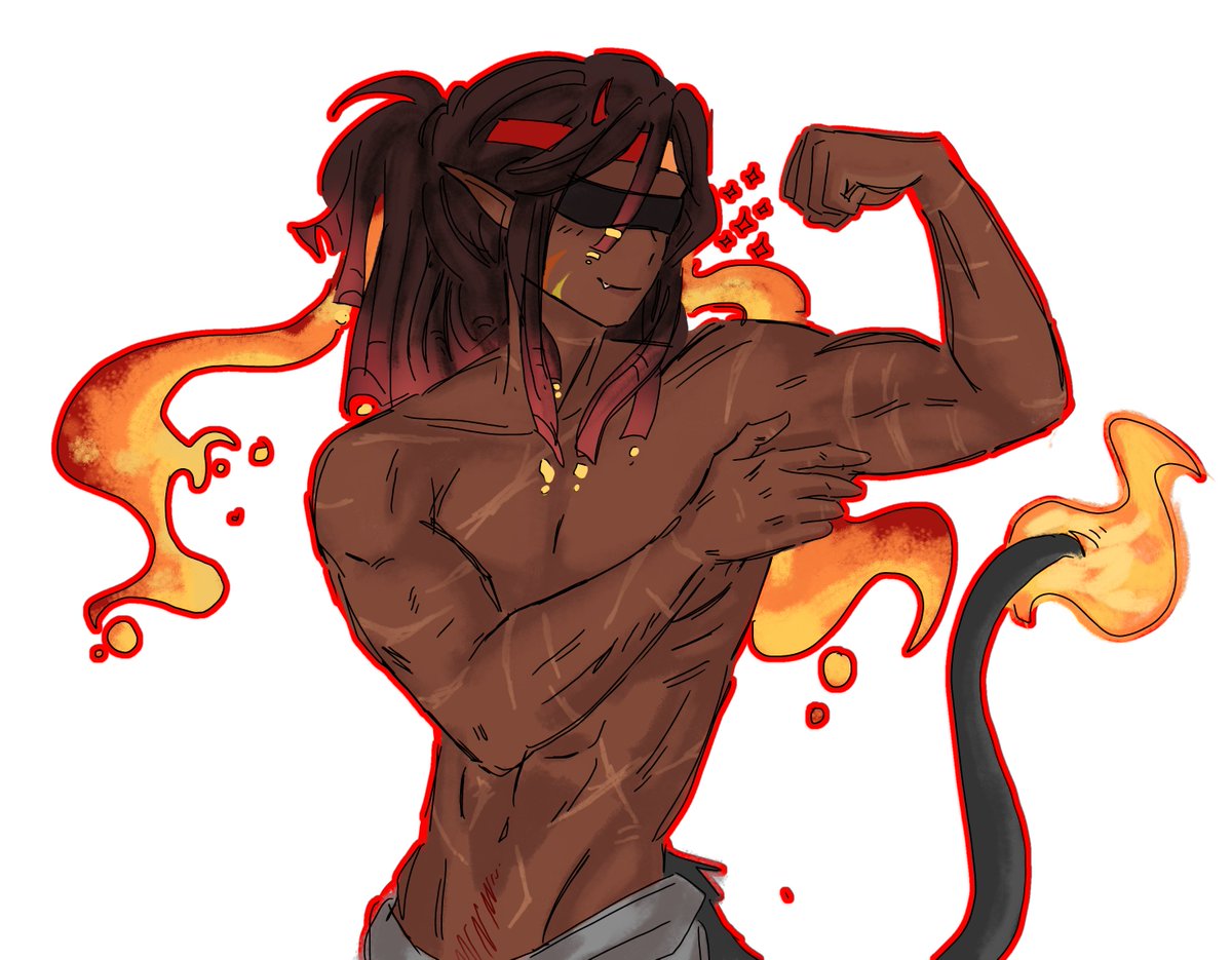 ParfiesFannn's tweet photo. SOOO.. 🔥? I can't do mans body, alrrrrr... I just tried 😭 #bbtwt https://t.co/Uq2g5t1qAf