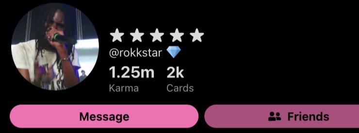 ceddyfv's tweet photo. @JohnReal LLROKKSTAR (2 accs at 1M+) https://t.co/oIcpFRvEH0