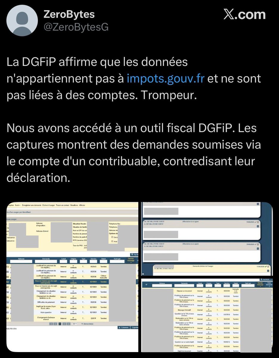 Centho9's tweet photo. Quand je disais hier en plateau chez @BFMTV que tout le monde est concerné c'est une réalité
La réalité est qu'en France personne ne prend au sérieux la sécurité des données et on s'étonne des conséquences
Il faut en tirer les leçons, nous avons une défaillance grave https://t.co/UD78PKUtrm