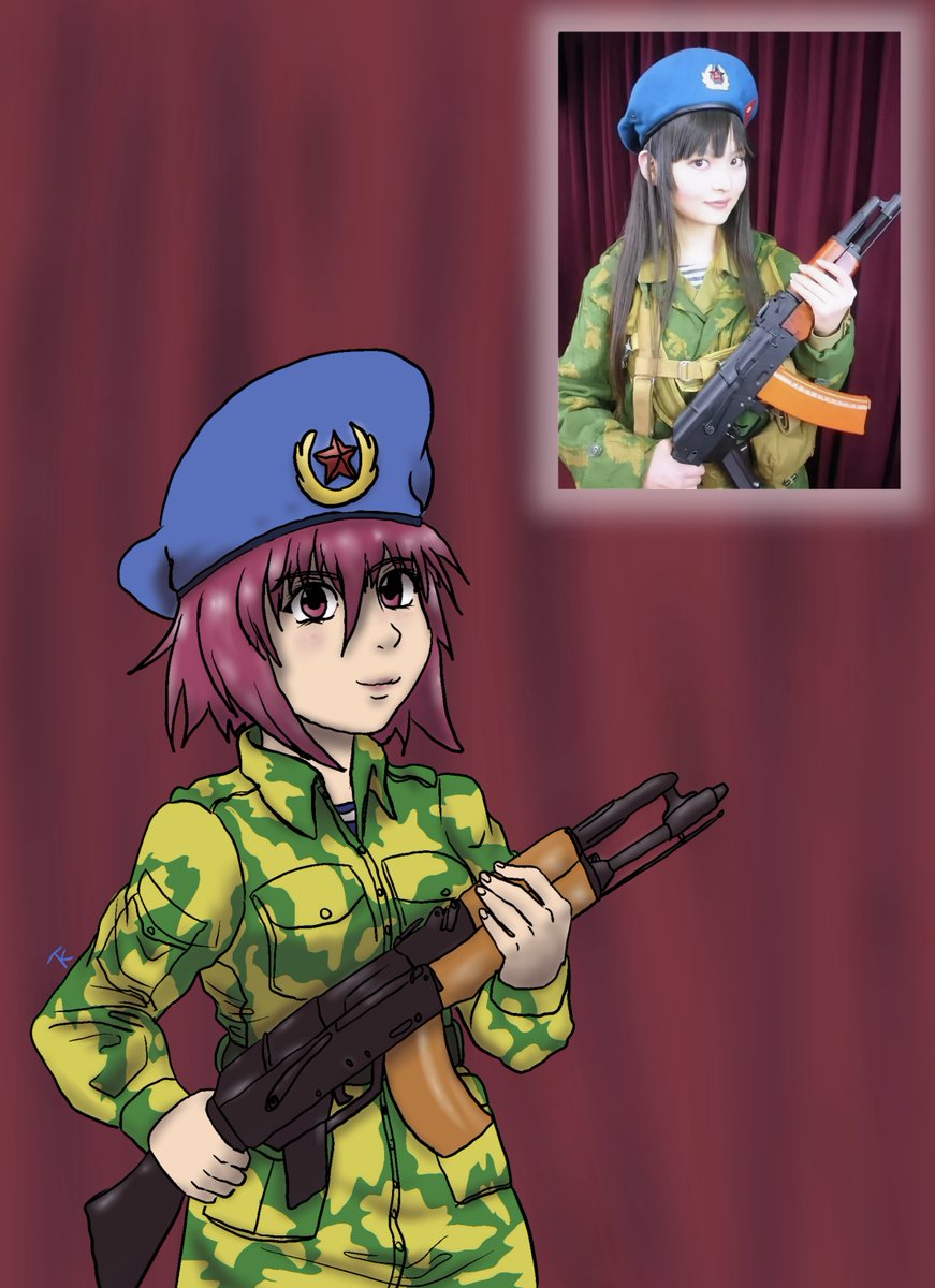 takitaki_desu's tweet photo. Serika Onoe cosplaying her own voice actor Sumire Uesaka.
Art by me❤️
#serikaonoe #chaoschild #steinsgate #sumireuesaka #art #drawings #digitalart #sciadv #scienceadventure #враташтена #рисунок #цифровойрисунок https://t.co/Us91bmLgrT