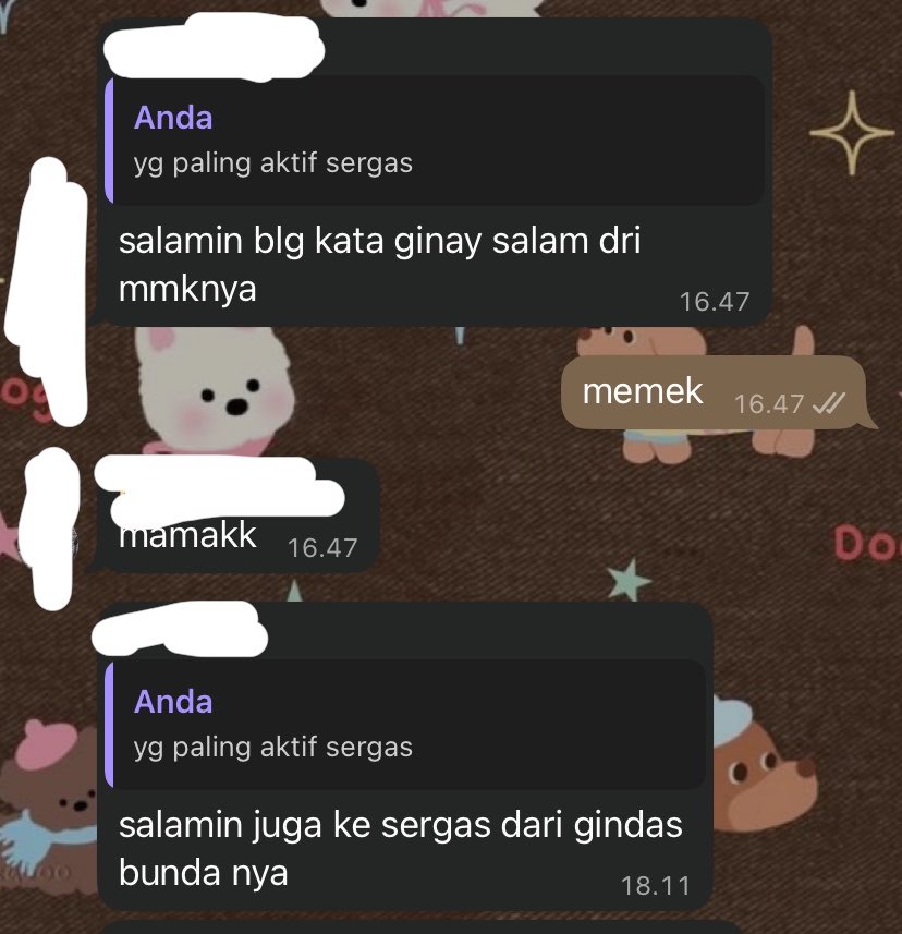 GiflesNarasu's tweet photo. @vanxcouver abis gibahin kmu, dapat salam nich https://t.co/webtgTdL4f