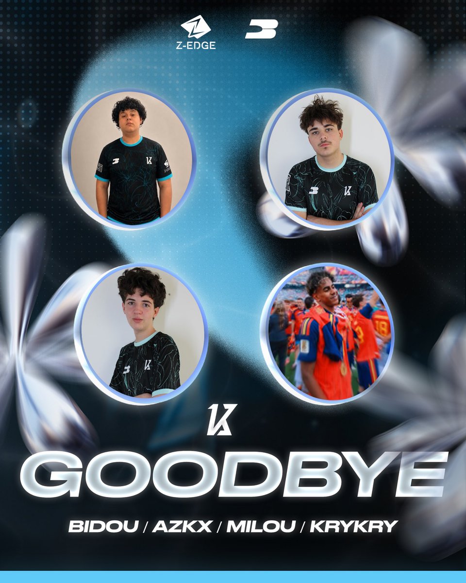 K13esport's tweet photo. De nouveaux chapitres s’écrivent chez K13.

Merci pour tout et bonne continuation à ceux qui nous quittent. 
La suite arrive très bientôt… 👀

#K13WIN 🩵 https://t.co/qcPU9zKstN
