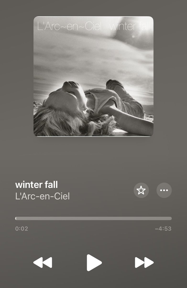 ask_nkmt's tweet photo. サマソニでwinter fallやったんだね❄️

きっとhydeさんが選曲したんだろうなとしみじみ…

自分の生まれた年にリリースされた事もあり、特別な想いのある1曲。

#ラルク https://t.co/HCXSjiMf26