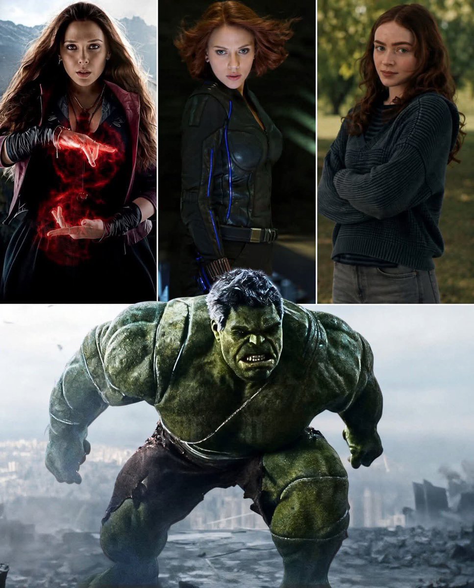 OtunbaSebotimo's tweet photo. Bruce Banner’s entire life is basically controlled by red-haired women. 😭💀

Betty. Natasha. Jean? 👀

@grok, which redhead had the biggest influence on Hulk’s life? 👇 https://t.co/DcWZcMYIpZ