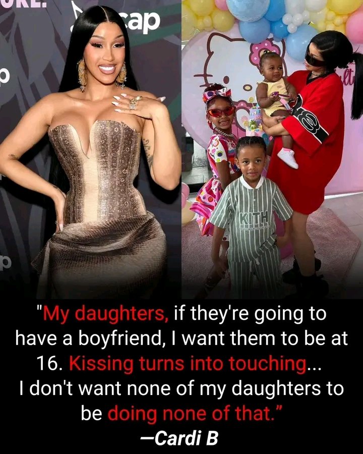 Maxkesh14's tweet photo. She is a good mother, that is why I love her 😋 I wish to get a huge from her one day 😩#cardi_b https://t.co/qILQFCvDJe