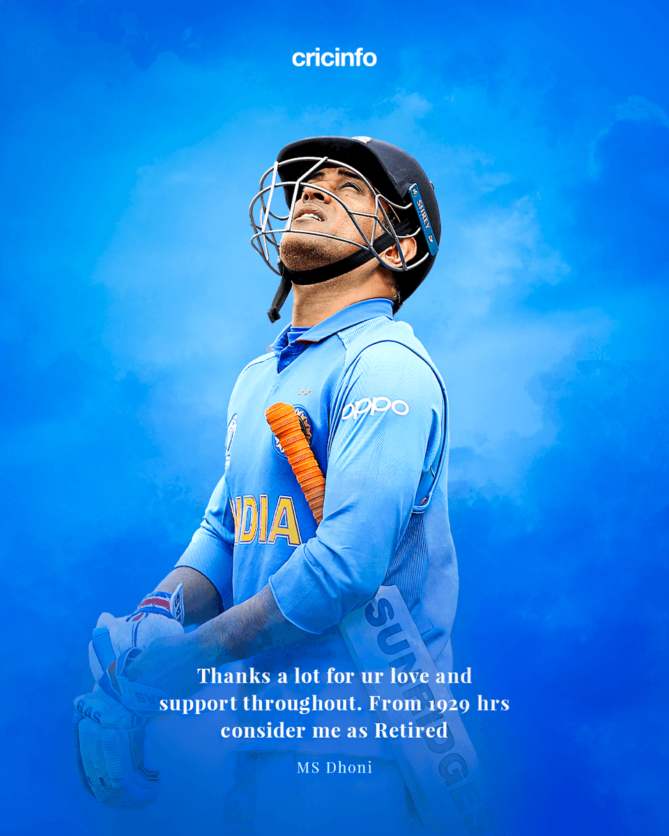 cricinfo's tweet photo. Six years since the game said goodbye to its finisher 🥺 https://t.co/2wAQYi936G