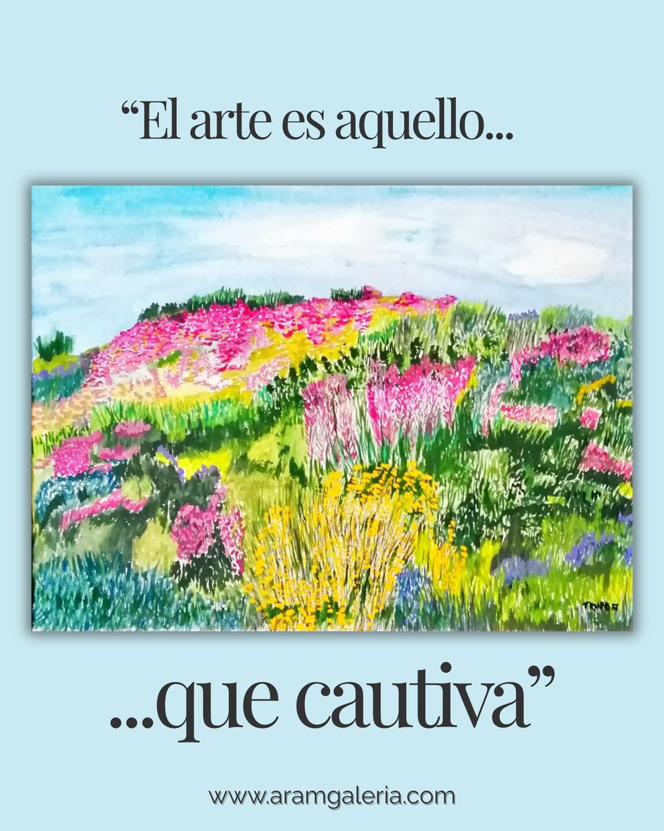 AramGaleria's tweet photo. Hay paisajes que consiguen detener tu mirada.

Some landscapes capture your gaze. 

https://t.co/1LcCC6Es24

#AramGalería #ArteContemporáneo #OriginalArtwork #Acuarela #VirtualGallery #Exposiciones #artistsupport #arte #artistsontwitter https://t.co/vITBfdfdVT