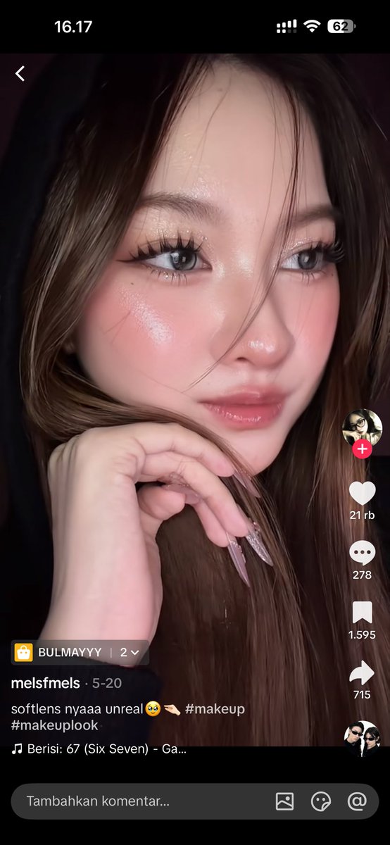 bluersray's tweet photo. guys aku jual fakelashes dll, masi baru segel yaa, dijual krna kebanyakan, ini abis dipake ngonten aja. bisa oyen 🍊 

milai c39+lem 15k (try onnya kaya kk cantik ini, cakep bngt) sisa 5 #zonauang #zonajajan https://t.co/5gQt3m2DgB