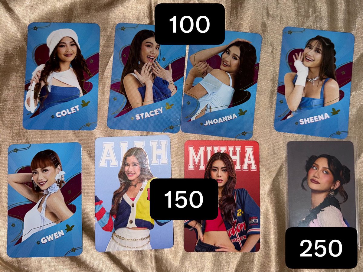 iloveannp's tweet photo. wts/lfb BINI PHOTOCARDS
rfs: decluttering/not collecting anymoree

all in good condition
prices on pics
must take 3 or more photocards

PAYO only
📦: lalamove 
📍: sta mesa, manila

Aiah, Mikha, Maloi, Colet, Stacey, Sheena, Gwen, Jhoanna, Jollibini, Globe, Modess, Sterling, CDO https://t.co/7CvUV0z8Qa