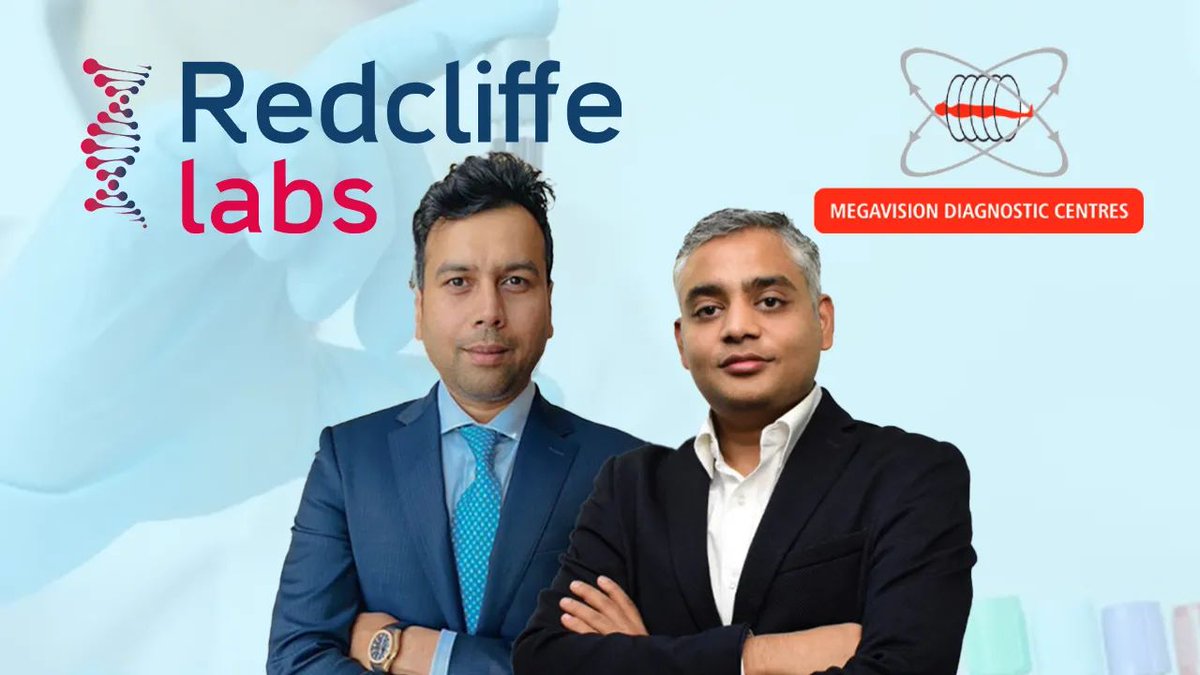 IndianVCA's tweet photo. Redcliffe Labs acquires Pune-based Megavision Diagnostics for Rs 40 crore

https://t.co/HuvfisjKlA https://t.co/9yPs0TFfb5