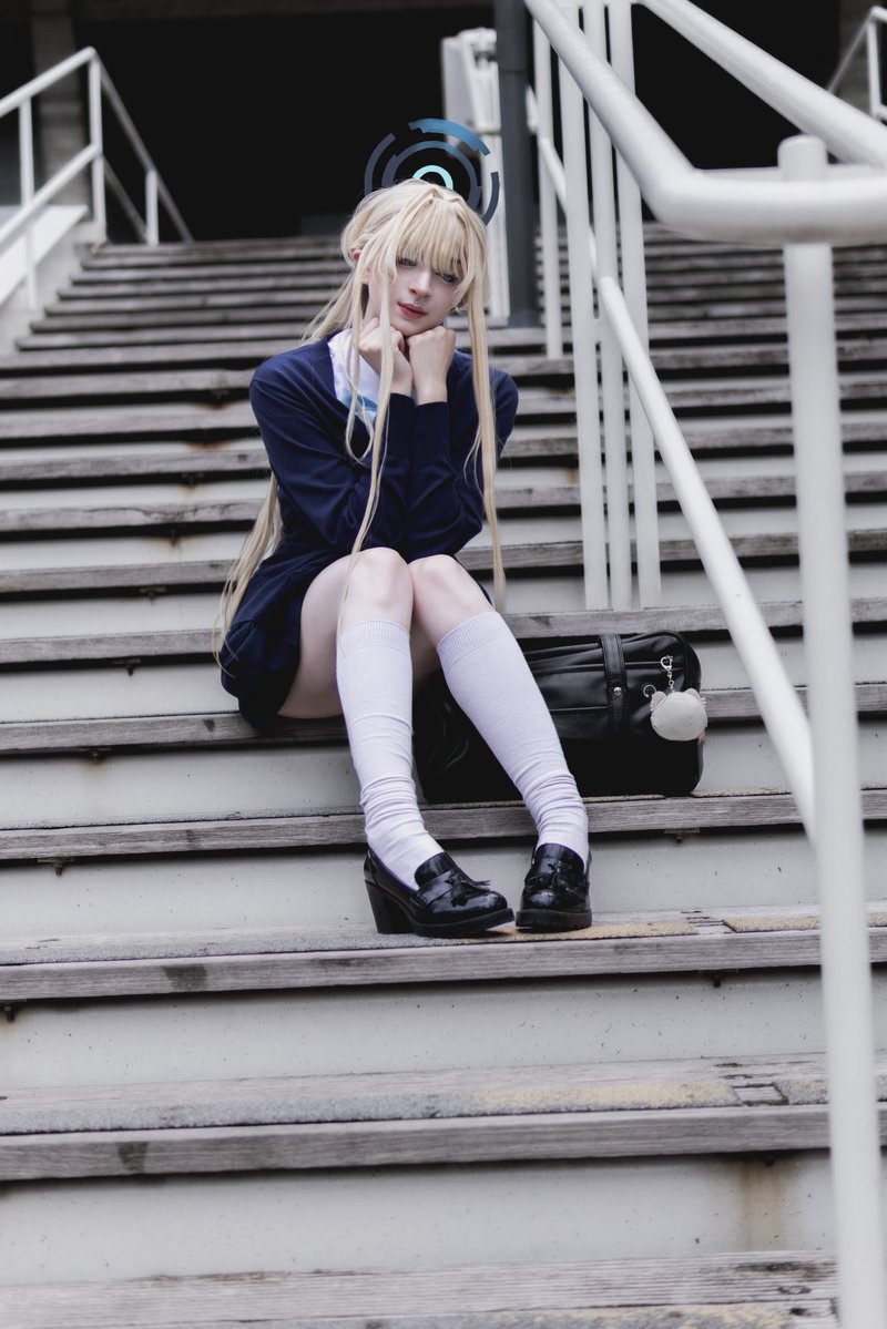 b00_cha's tweet photo. Toki cosplay 

#bluearchive #ブルーアーカイブ https://t.co/REnGqLQgrw