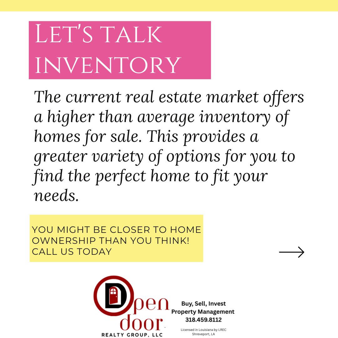 OfficeOpenDoor's tweet photo. Homes are hitting the market… and disappearing fast. ⚡️🏡 

#RealEstate #InventoryWatch #BuySellInvest https://t.co/Ni4t5l6P1W
